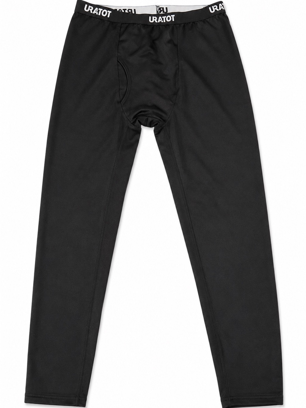 URATOT Men’s Black Compression Baselayer Athletic Leggings Size L
